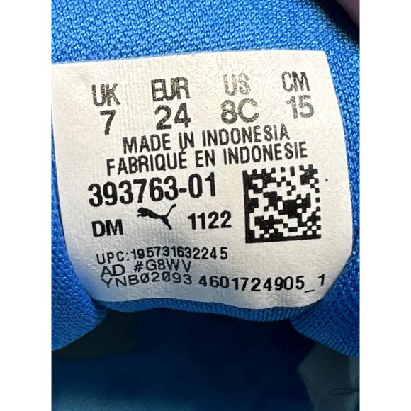 Puma Cocomelon X Suede Slip On Toddler Boys Blue Sneakers Size 8C - Picture 8 of 8